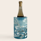 Vincent Van Gogh Almond Blossoms Teal Wine Chiller Gallery Image 2