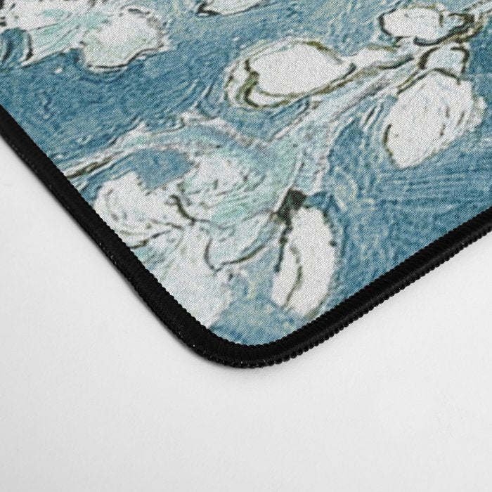 Vincent Van Gogh Almond Blossoms Teal Desk Mat Gallery Image 4