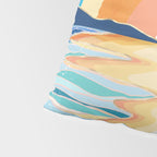 Retro Ocean Sun Pillow Sham Gallery Image 4