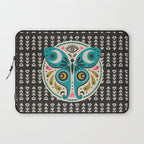 Luna Moth - Black Laptop Sleeve Gallery Image 1