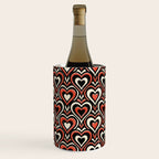 Sweethearts - red, black, and cream Wine Chiller Gallery Image 3