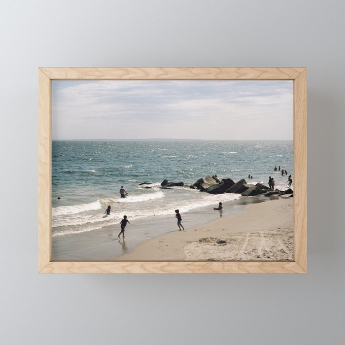 Day at The Beach | 35mm Film Photography Mini Art Print Gallery Image 1