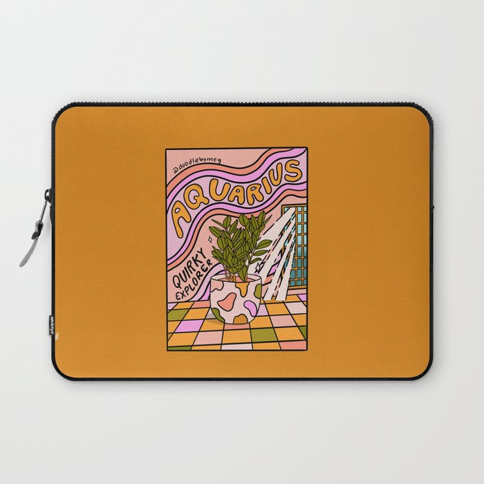Aquarius Plant Laptop Sleeve Gallery Image 1