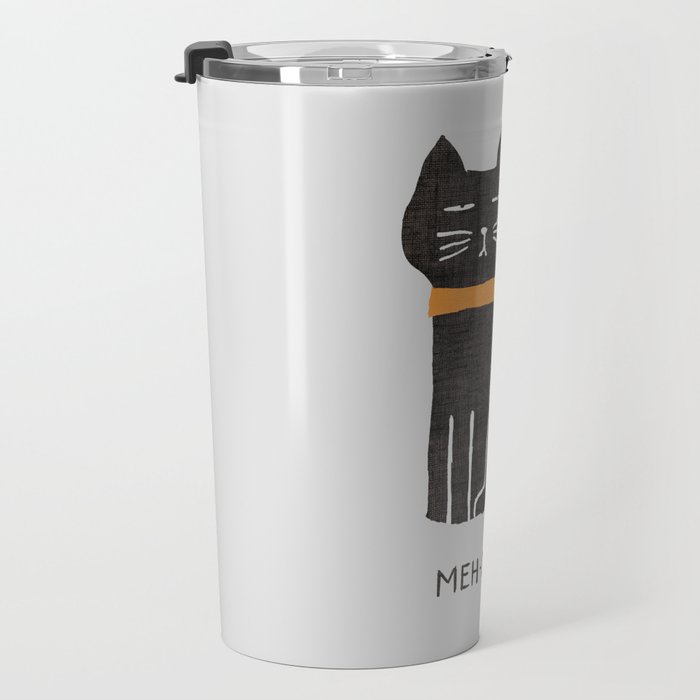 Meh-ow Travel Mug Gallery Image 3