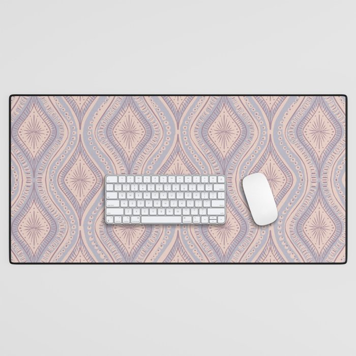 Hand-drawn Symmetrical Pattern #1 Desk Mat Gallery Image 1