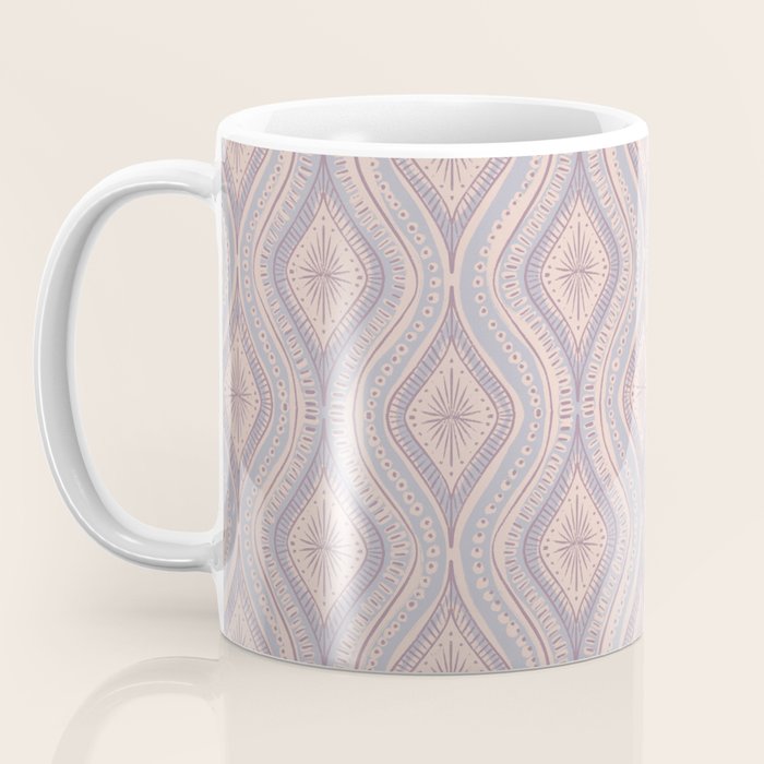 Hand-drawn Symmetrical Pattern #1 Coffee Mug Gallery Image 3