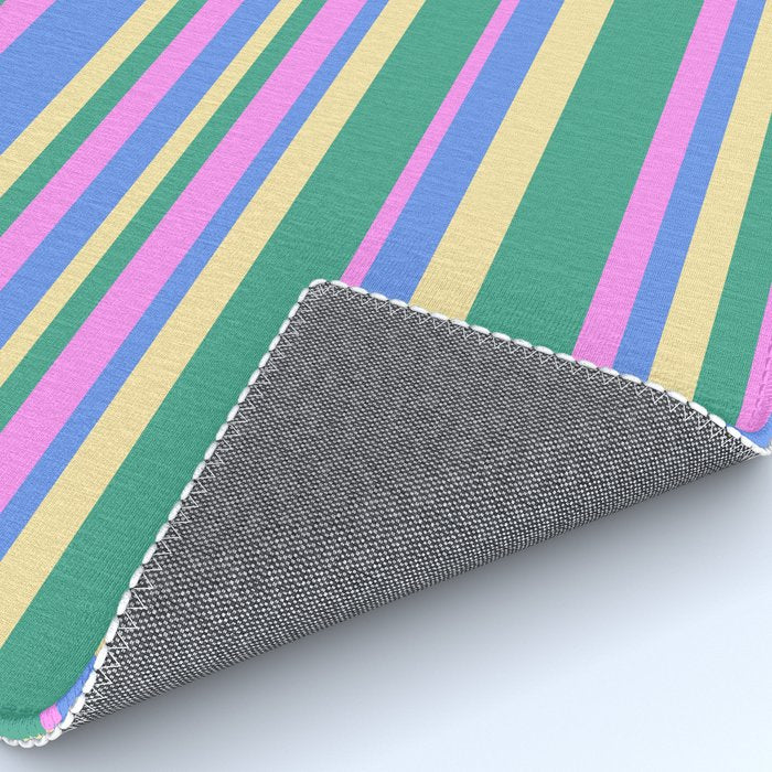 Classic Stripes XV - 90s Pastel Rug Gallery Image 4