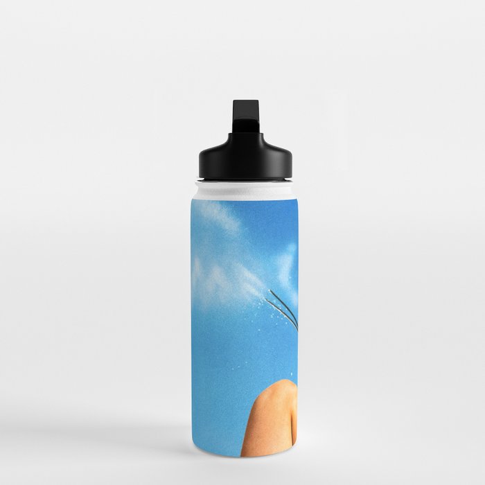 Skiing Time! Water Bottle Gallery Image 3