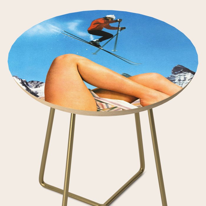 Skiing Time! Side Table Gallery Image 2