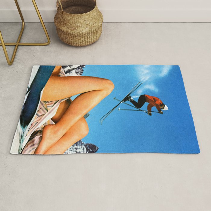 Skiing Time! Rug Gallery Image 1
