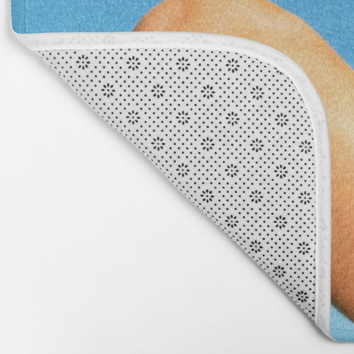 Skiing Time! Bath Mat Gallery Image 2