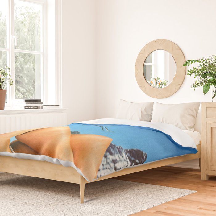Skiing Time! Duvet Cover Gallery Image 2