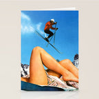 Skiing Time! Stationery Card Gallery Image 2