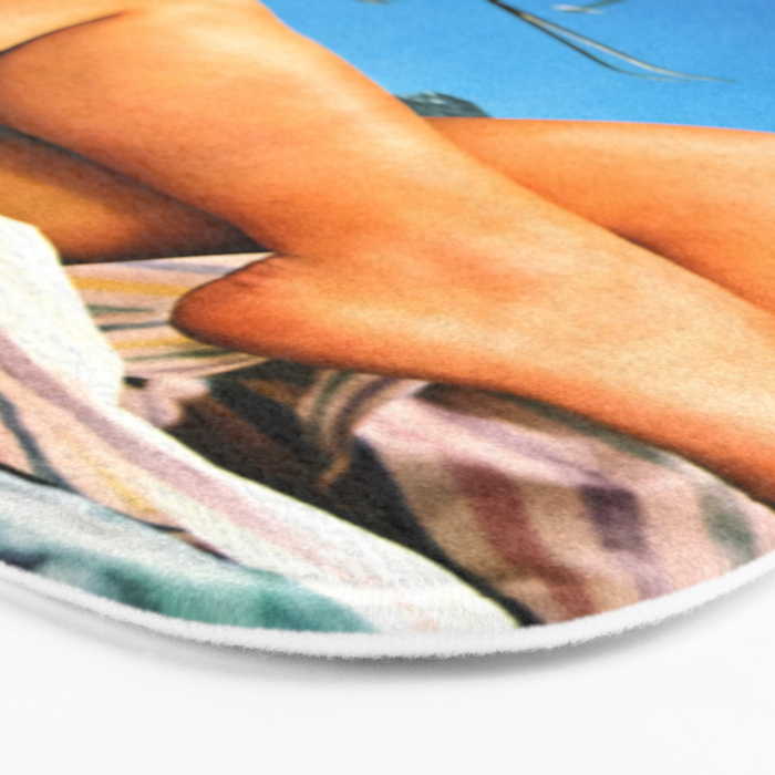 Skiing Time! Bath Mat Gallery Image 3