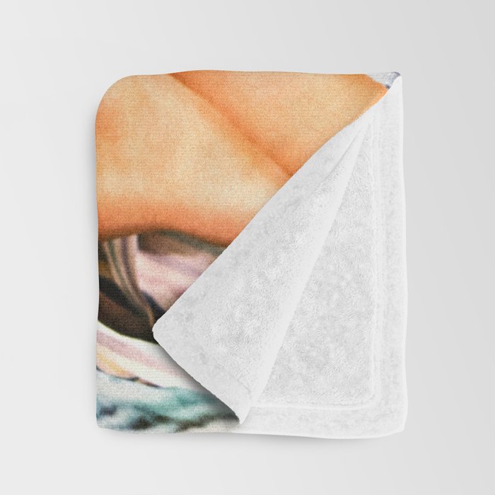 Skiing Time! Throw Blanket Gallery Image 3