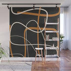 Minimalist Line Art 1 Wall Mural Gallery Image 1