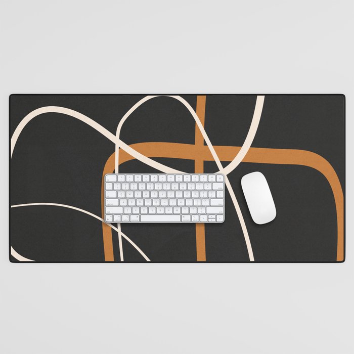 Minimalist Line Art 1 Desk Mat Gallery Image 1