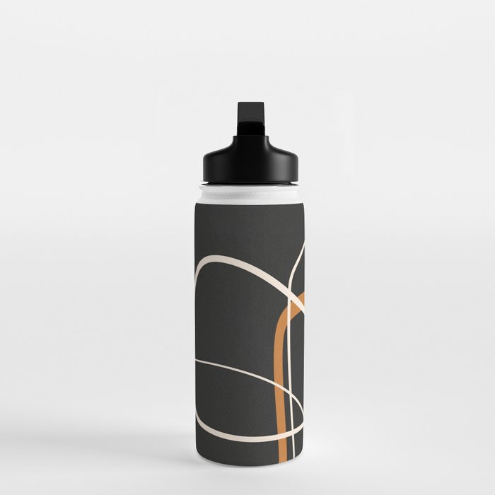 Minimalist Line Art 1 Water Bottle Gallery Image 3