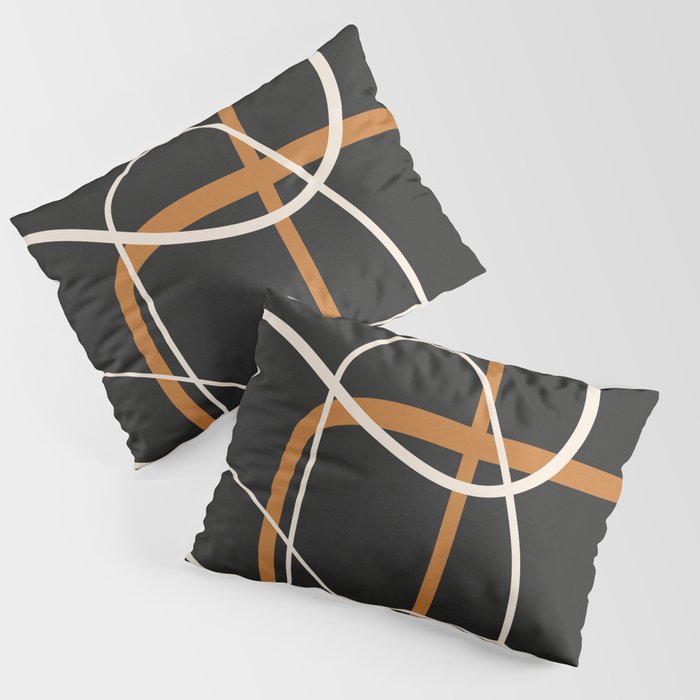 Minimalist Line Art 1 Pillow Sham Gallery Image 1