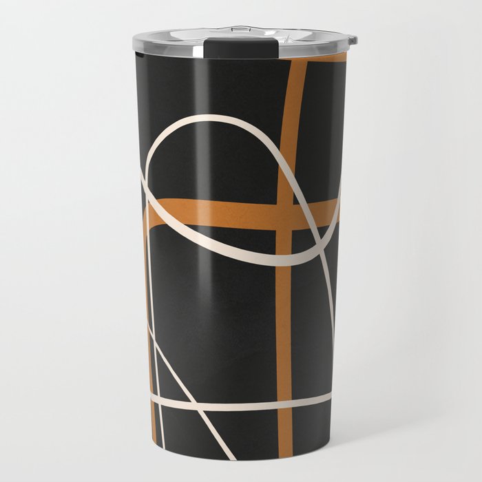 Minimalist Line Art 1 Travel Mug Gallery Image 1