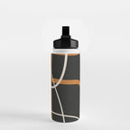 Minimalist Line Art 1 Water Bottle Gallery Image 2