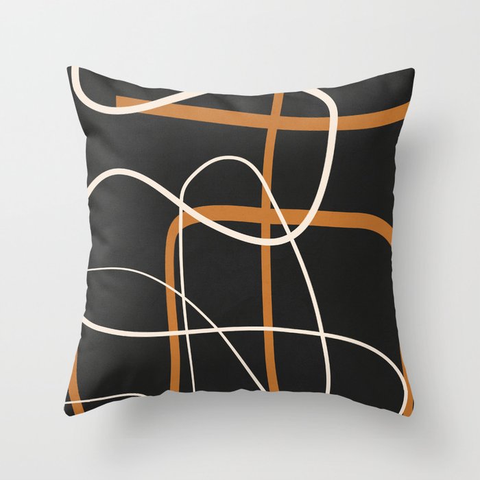 Minimalist Line Art 1 Throw Pillow Gallery Image 6