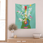 Melody in Bloom 2 Wall Tapestry Gallery Image 2