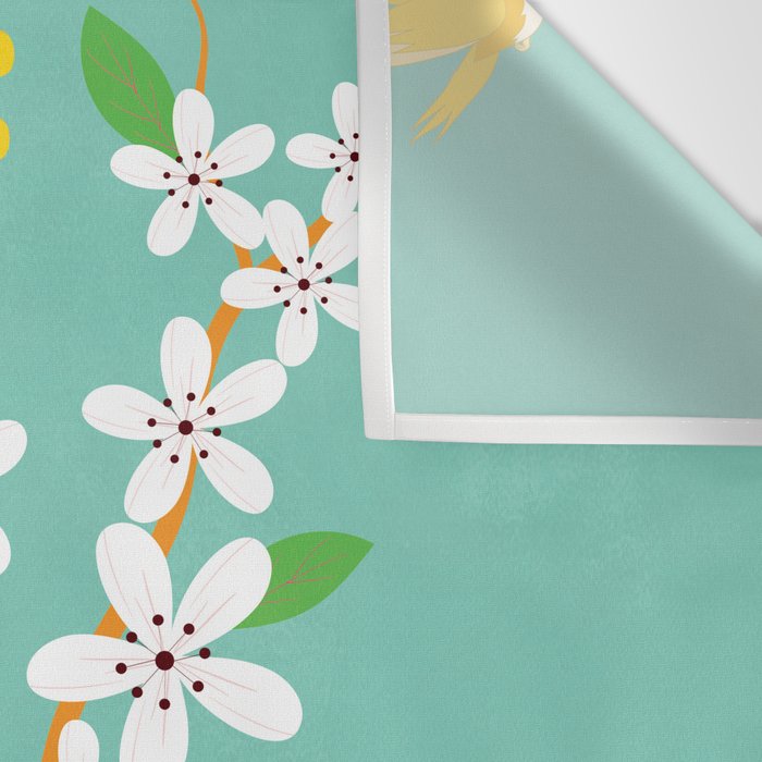 Melody in Bloom 2 Wall Tapestry Gallery Image 3