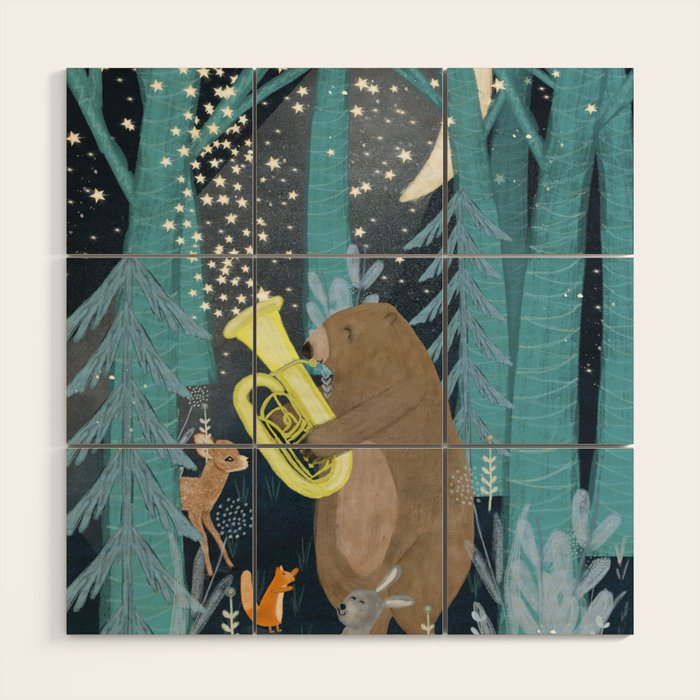 the star maker Wood Wall Art Gallery Image 1