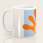 Red Coral Leaf: Matisse Paper Cutouts II Coffee Mug Gallery Image 3