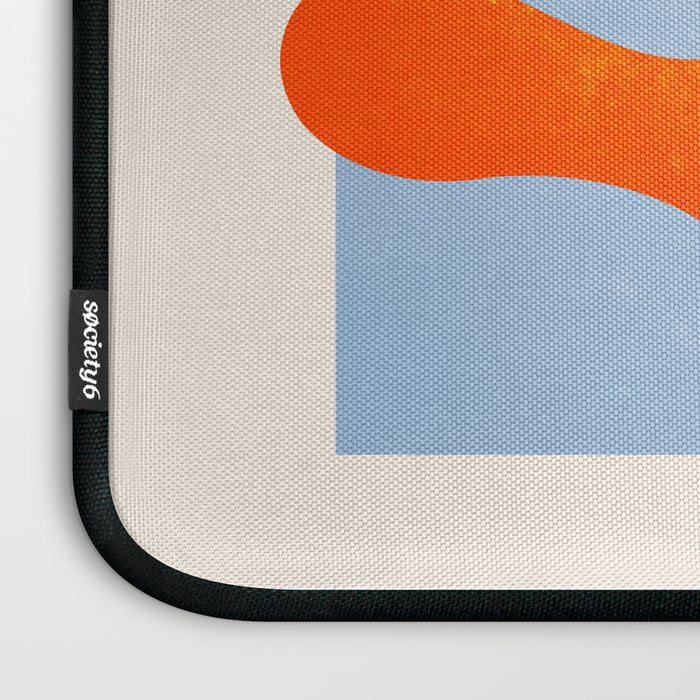 Red Coral Leaf: Matisse Paper Cutouts II Laptop Sleeve Gallery Image 3