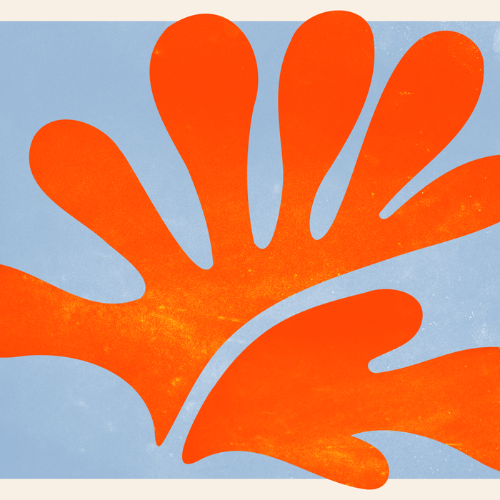 Red Coral Leaf: Matisse Paper Cutouts II Coffee Mug Gallery Image 2