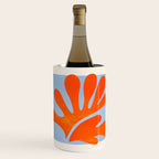 Red Coral Leaf: Matisse Paper Cutouts II Wine Chiller Gallery Image 1