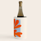 Red Coral Leaf: Matisse Paper Cutouts II Wine Chiller Gallery Image 3