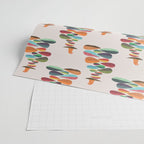 Bird nesting on top of pebbles hill Wrapping Paper Gallery Image 2