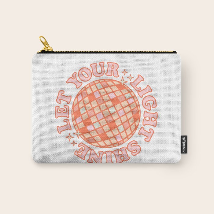 Let your Light Shine Carry All Pouch Gallery Image 1