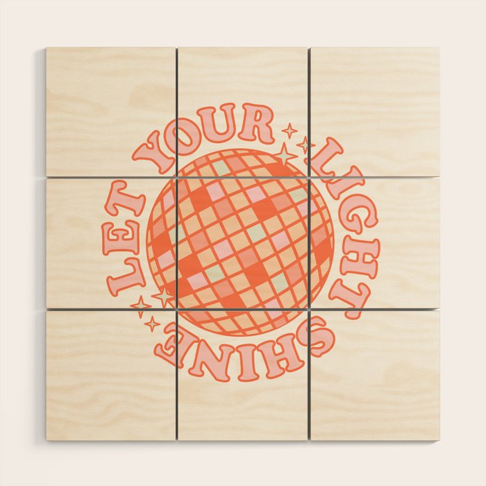 Let your Light Shine Wood Wall Art Gallery Image 1