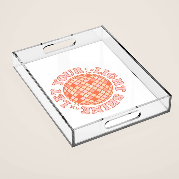 Let your Light Shine Acrylic Tray Gallery Image 1