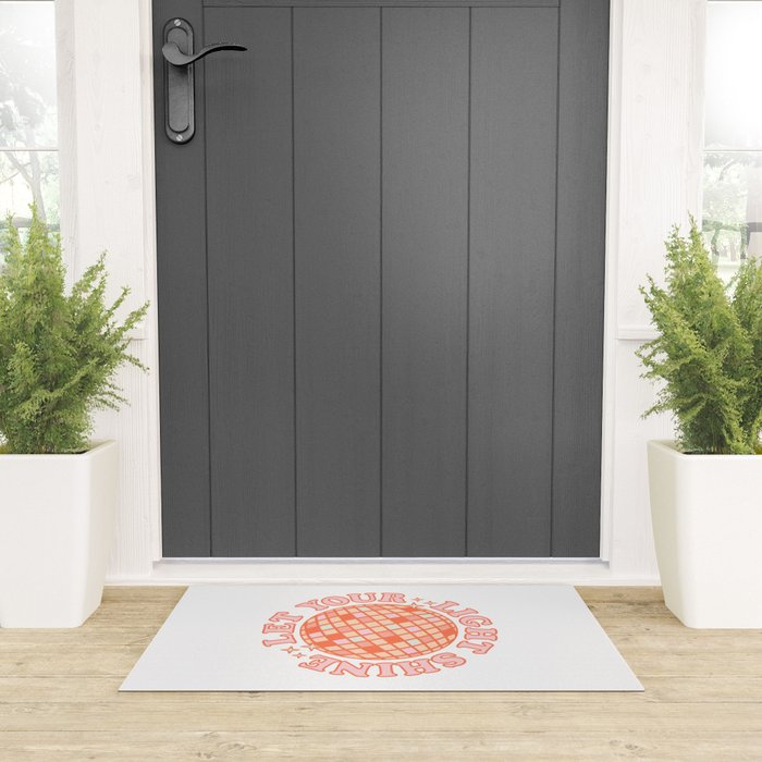 Let your Light Shine Welcome Mat Gallery Image 3
