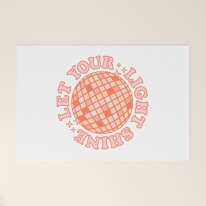 Let your Light Shine Welcome Mat Gallery Image 1