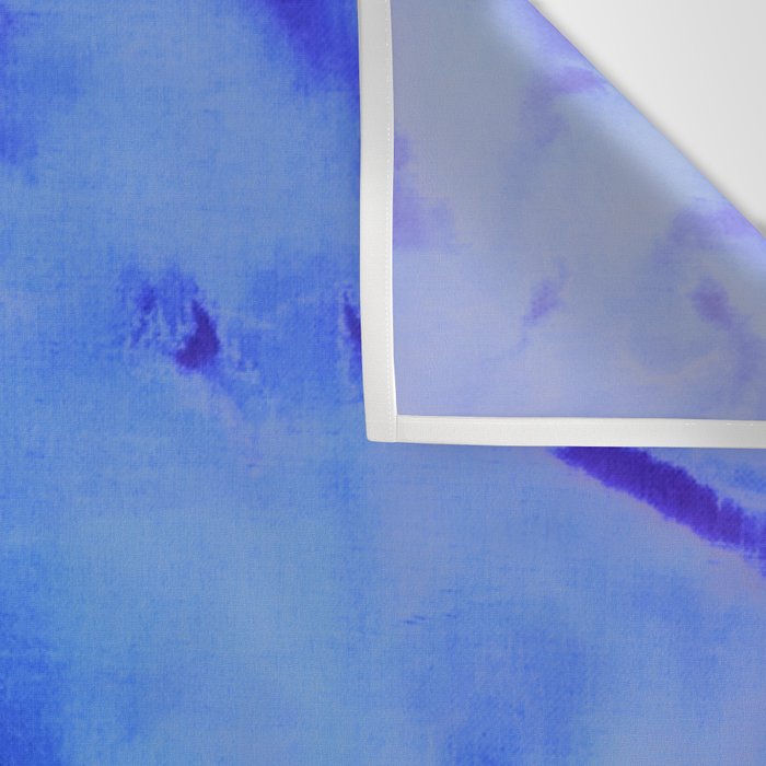 Abstract With a Vibe in Cobalt  Wall Tapestry Gallery Image 3