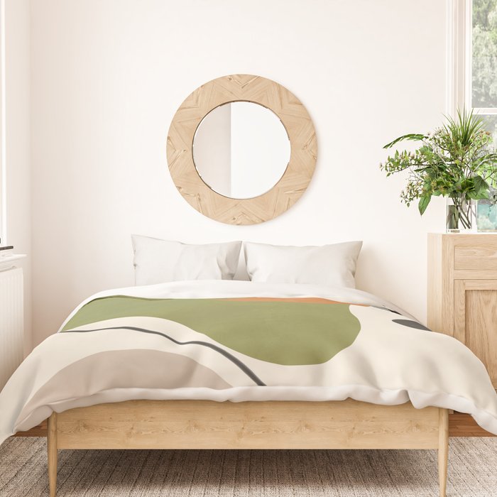 Abstract Shapes 60 Duvet Cover Gallery Image 3
