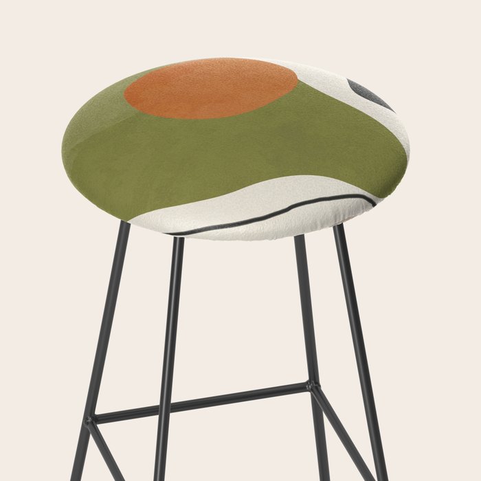 Abstract Shapes 60 Stool Gallery Image 2