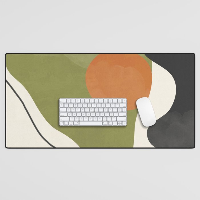 Abstract Shapes 60 Desk Mat Gallery Image 1