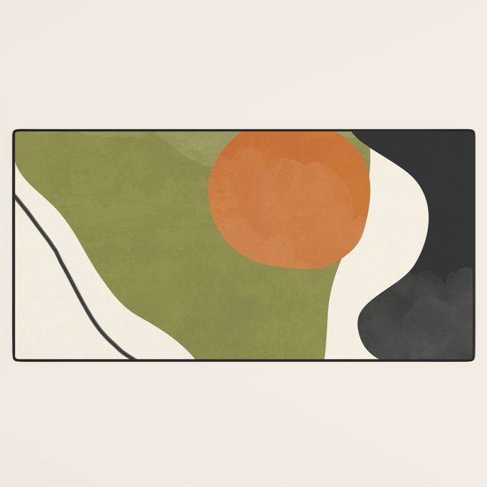 Abstract Shapes 60 Desk Mat Gallery Image 3