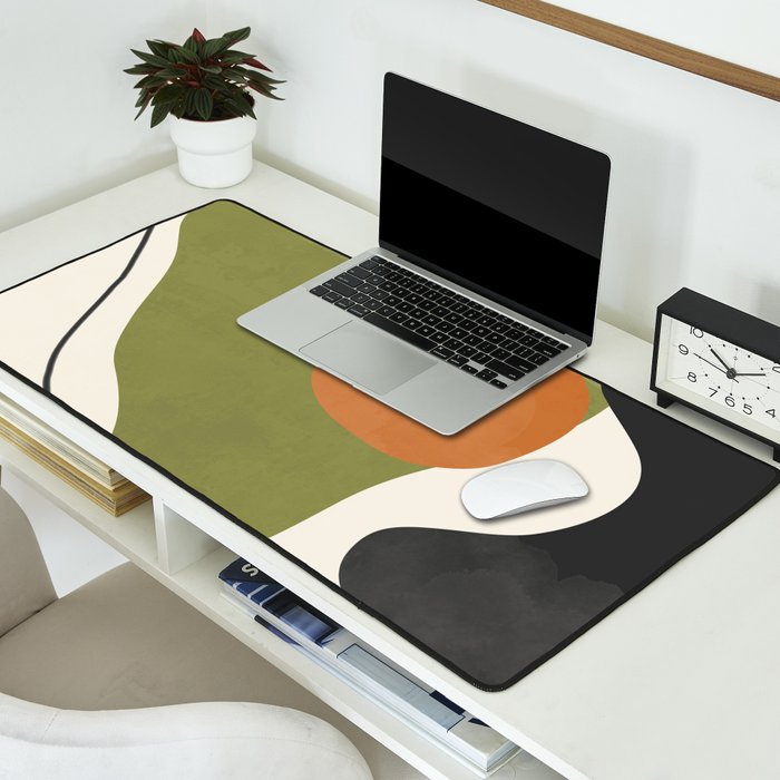 Abstract Shapes 60 Desk Mat Gallery Image 2