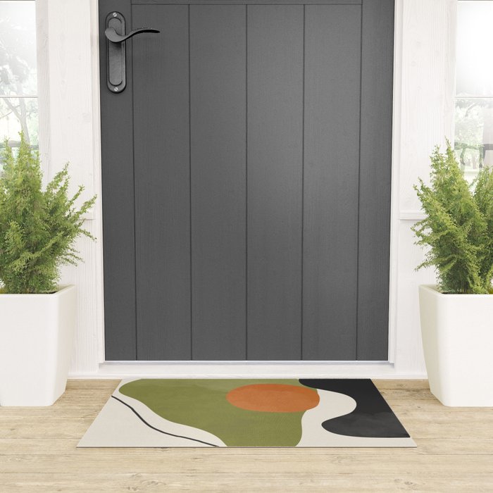 Abstract Shapes 60 Welcome Mat Gallery Image 3