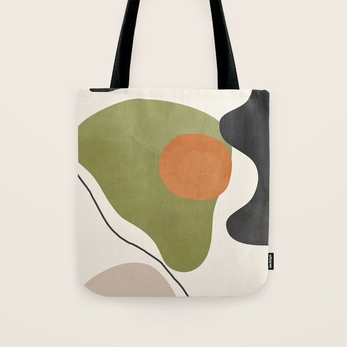 Abstract Shapes 60 Tote Bag Gallery Image 1