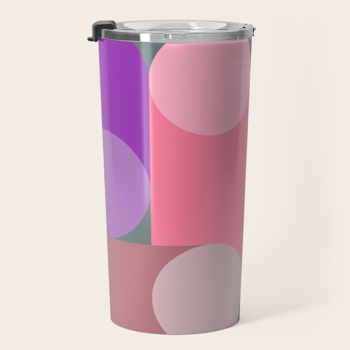 Modern Geometric 87B Travel Mug Gallery Image 3