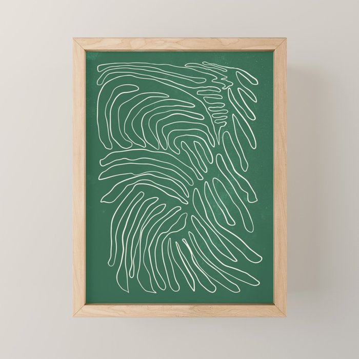Seagrass: Matisse Mid-Century Edition Mini Art Print Gallery Image 1